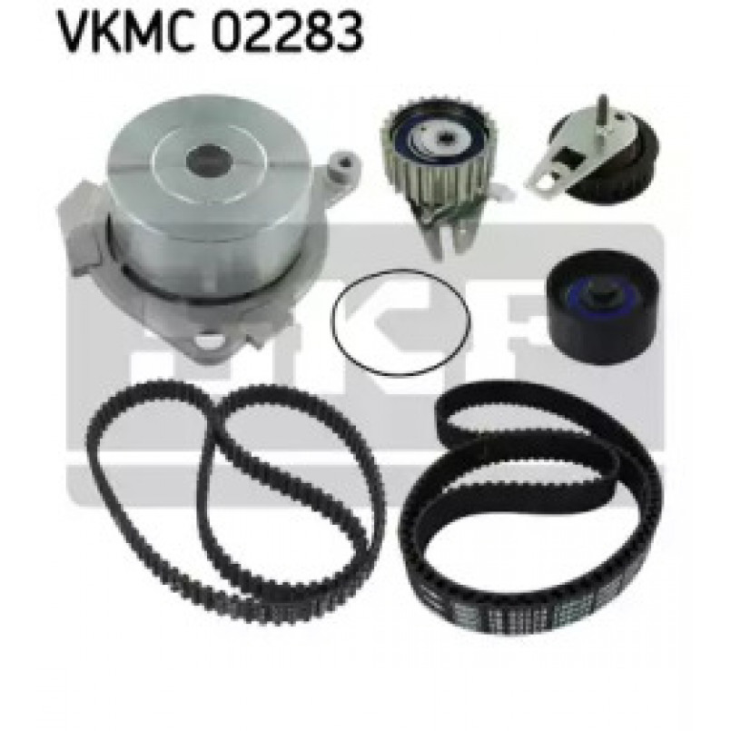 VKMC 02283 SKF - Насос охолоджуючої рідини + комплект зубчатого ремня
